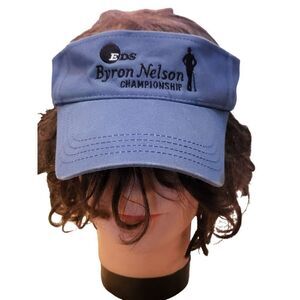PGA Imperial Visor‎ EDS Byron Nelson Championship Blue Embroidered Sportswear